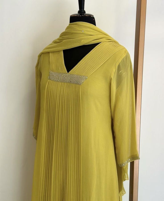 Yellow Chudi