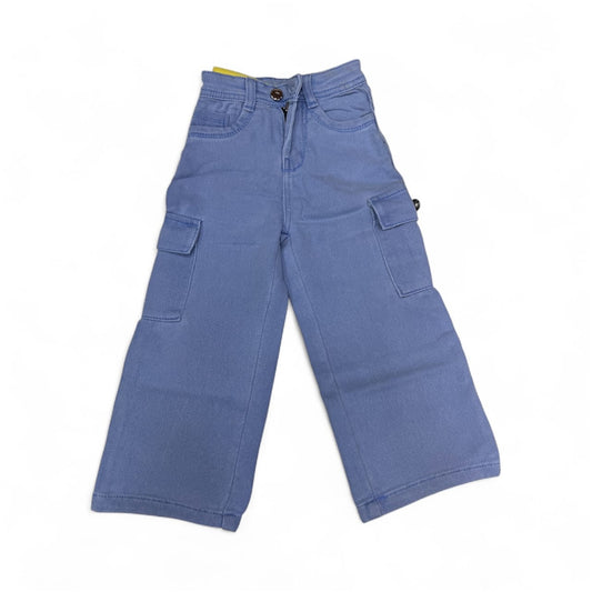 Girls' Kids' Blue Cargo/Baggy Jeans