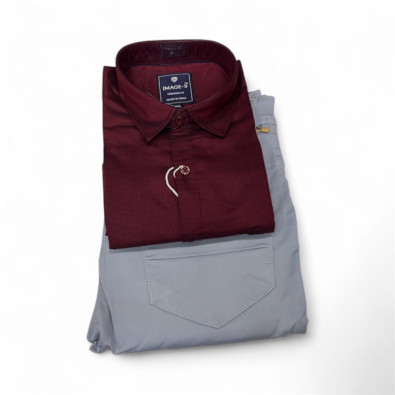 Men's Casual Shirt & Pant Combo