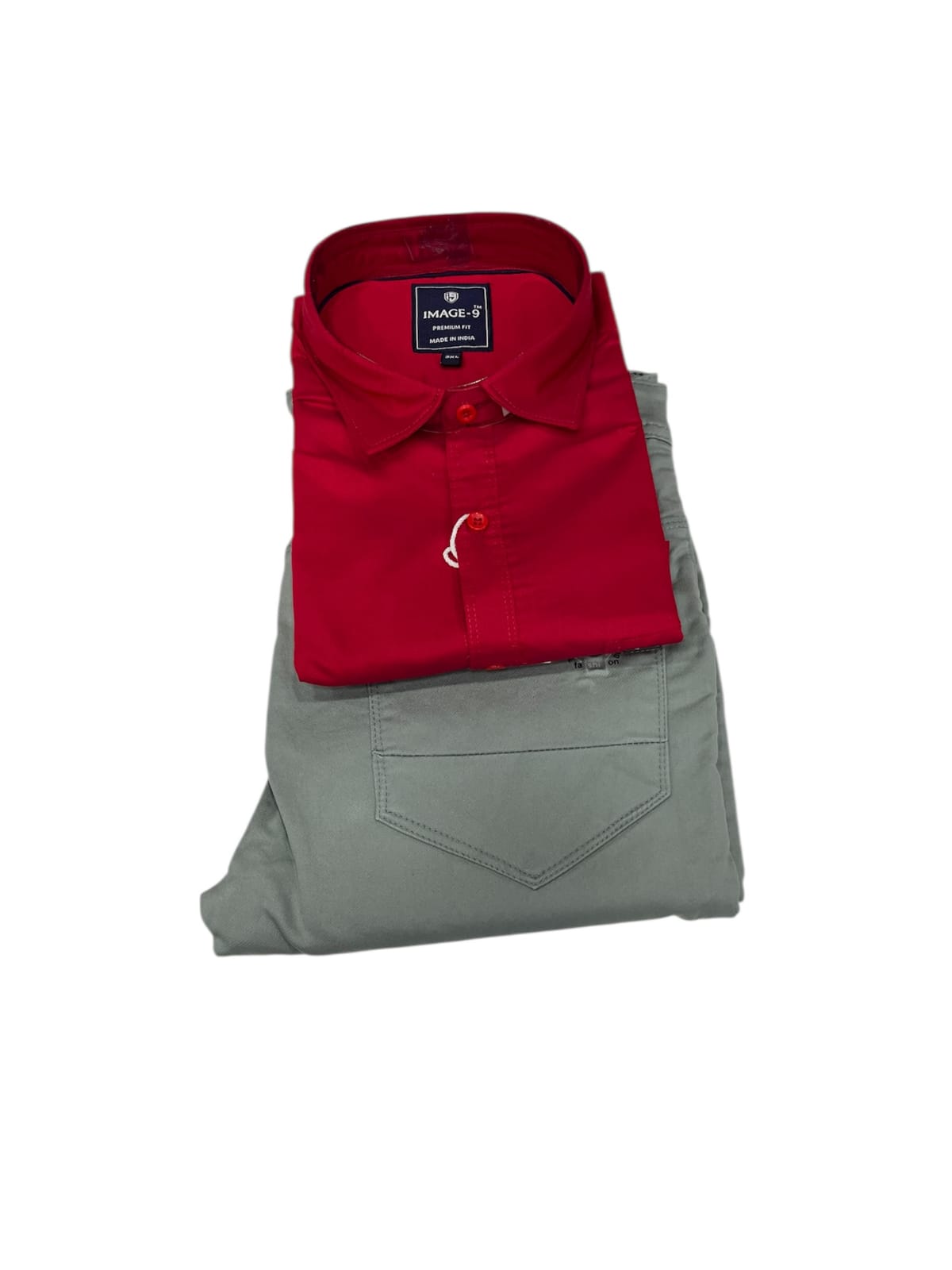 Men's Casual Shirt & Pant Combo