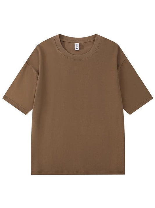 Brown Round Neck Tshirt